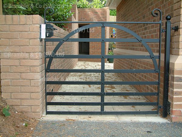 Small Gate on Side of House made in Somerset.